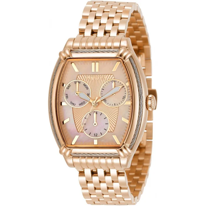 Invicta Women’s Quartz Watch – Wildflower Rose Gold MOP Dial Bracelet | 30865