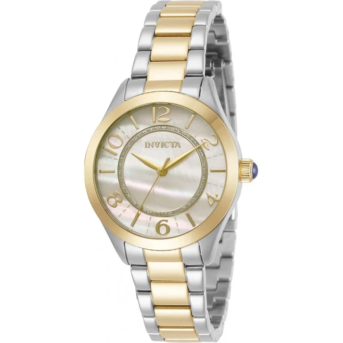 Invicta Women’s Watch – Angel Oyster Dial Two Tone Stainless Steel Bracelet | 31108