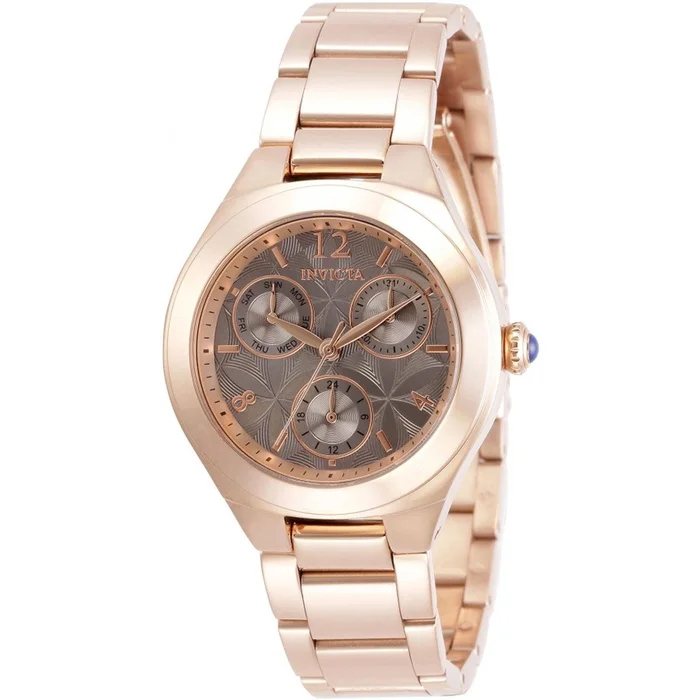 Invicta Women’s Watch – Angel Quartz Grey Dial RG Stainless Steel Bracelet | 30680