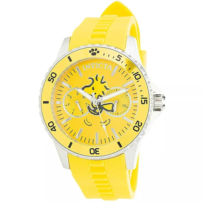 Invicta Women’s Watch – Character Collection Woodstock Yellow Silicone Strap | 38652