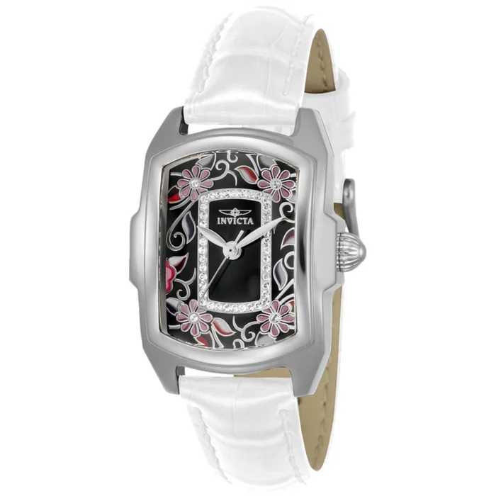 Invicta Women’s Watch – Lupah Japanese Quartz White Genuine Leather Strap | 23222