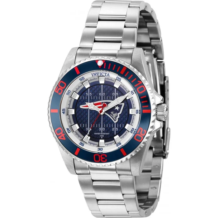 Invicta Women’s Watch – NFL New England Patriots SS Bracelet Rotating Bezel | 36920