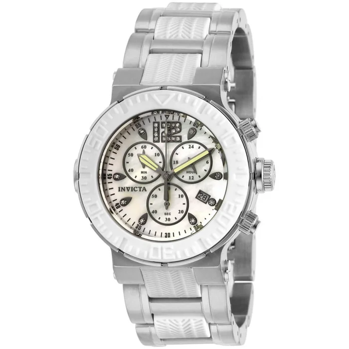 Invicta Women’s Watch – Ocean Reef Two Tone White and Silver Tone Bracelet | 29666