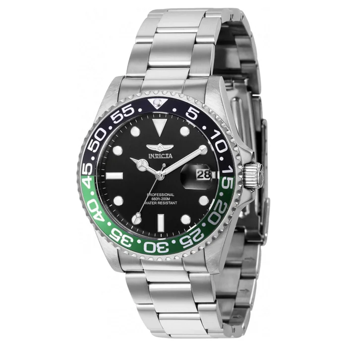Invicta Women’s Watch – Pro Diver Green and Black Rotating Bezel Bracelet | 36533