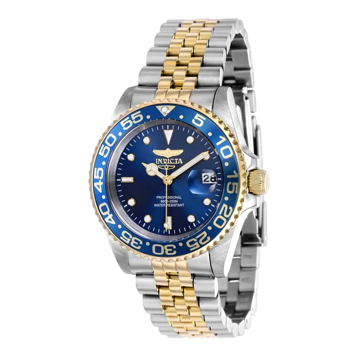 Invicta Women’s Watch – Pro Diver Quartz Blue Dial Date Display Rotating Bezel | 37164