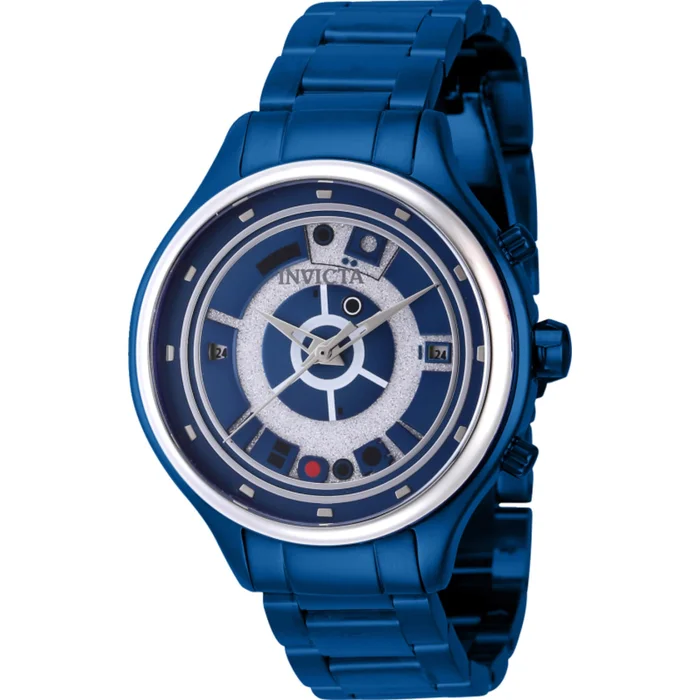 Invicta Women’s Watch – Star Wars R2-D2 Quartz Blue Stainless Steel Bracelet | 41392