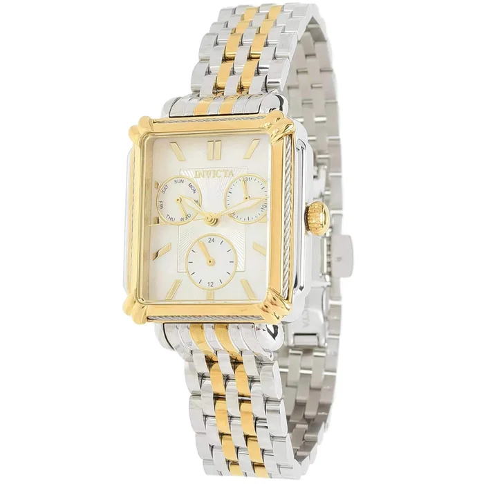 Invicta Women’s Watch – Wildflower Date Display White Mother of Pearl Dial | 37278