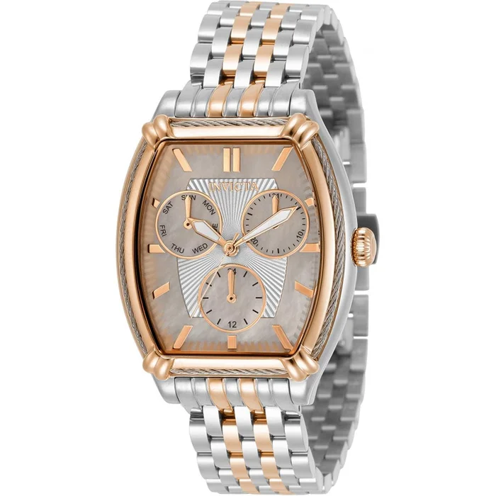 Invicta Women’s Watch – Wildflower MOP Dial Rose Gold and Silver Bracelet | 30863