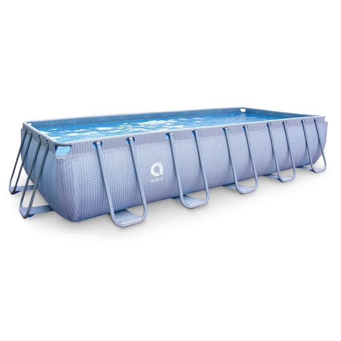 JLeisure 17.72-Feet x 8.2-Feet x 39.37-Inches Metal frame Rectangle Above-Ground Pool