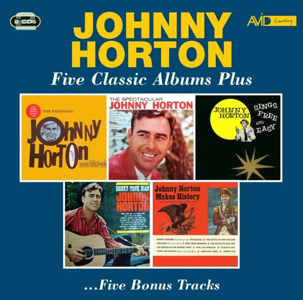 Johnny Horton CD – Five Classic Albums Plus
