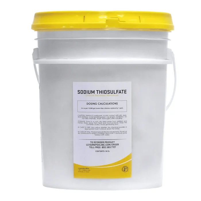 Leisure Pool Chlorine Neutralizer (Sodium Thiosulfate) | 50 lb. Pail