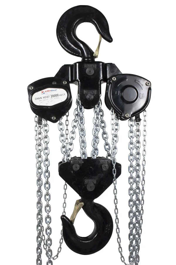 LiftinGear 20tonne Chainblock 3mtr to 10mtr