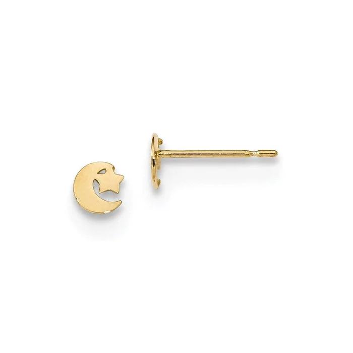Madi K Kid’s 14k Star and Moon Post Earrings