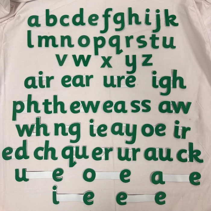 Magnetic Phoneme Letters Set – 92pcs