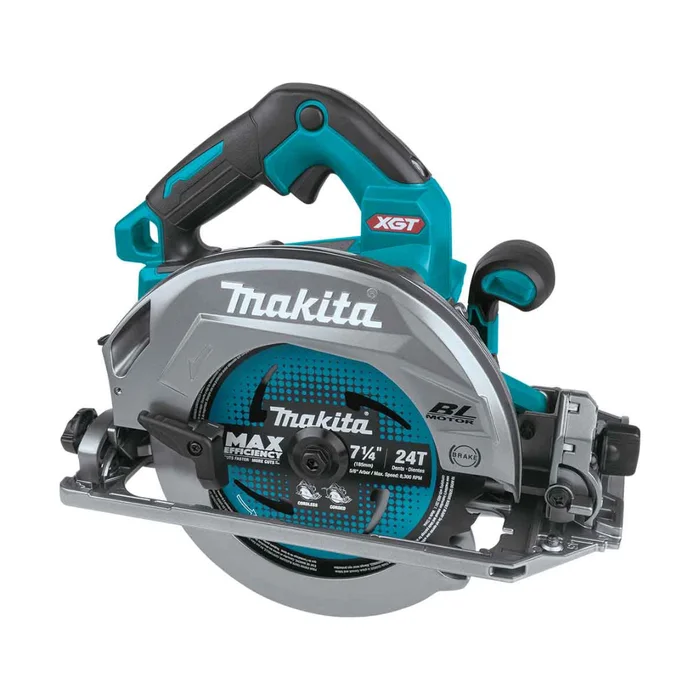 Makita GSH02Z 40V Max XGT Brushless Cordless 7-1/4 in. Circular Saw with Guide Rail Compatible Base, AWS Capable (Tool Only)
