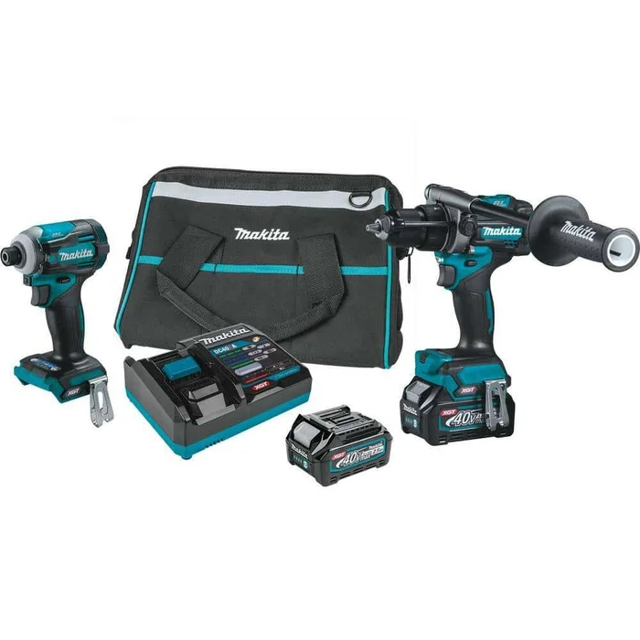 Makita GT200D-BL4040 40V Max XGT Brushless Cordless 2-Pc. Combo Kit 2.5Ah with bonus 40V Max XGT 4.0Ah Battery