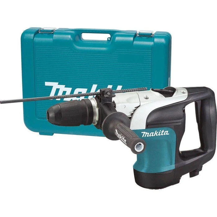 Makita HR4002 10 Amp 1-9/16 in. Corded SDS-MAX Concrete/Masonry Rotary Hammer Drill with Side Handle and Hard Case