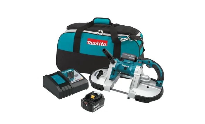 Makita XBP02TX 18-Volt LXT 5.0Ah Lithium-Ion Cordless Portable Band Saw Kit