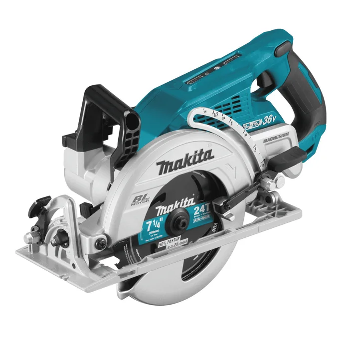Makita XSR01Z 18V X2 LXT Lithium-Ion (36V) Brushless Cordless Rear Handle 7-1/4 in. Circular Saw (Tool-Only)