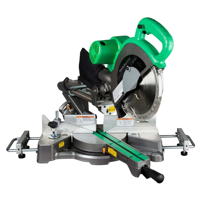 Metabo HPT 10-in Dual Bevel Sliding Compound Corded Miter Saw with Laser Guide