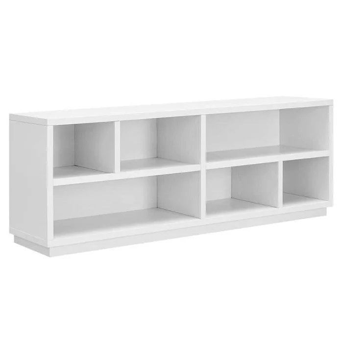 Meyer&Cross Bowman 70 in. White TV Stand Fits TV’s up to 75 in.