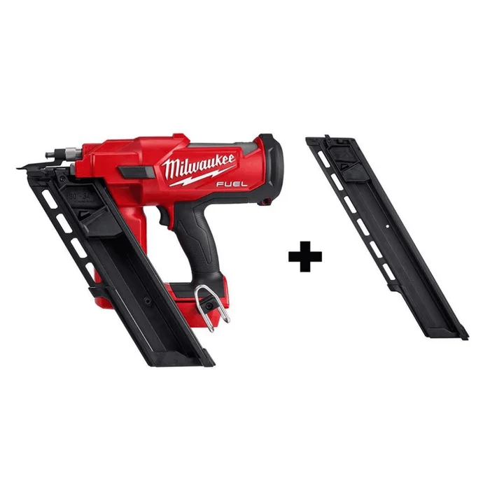 Milwaukee 2745-20-48-08-2745 M18 FUEL 3-1/2 in. 18-Volt 30-Degree Lithium-Ion Brushless Cordless Framing Nailer Tool-Only with Extended Capacity Mag