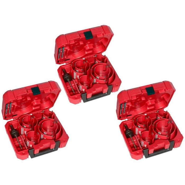 Milwaukee 49-56-9290-49-56-9290-49-56-9290 BIG HAWG Carbide Hole Saw Kit (30-Piece)