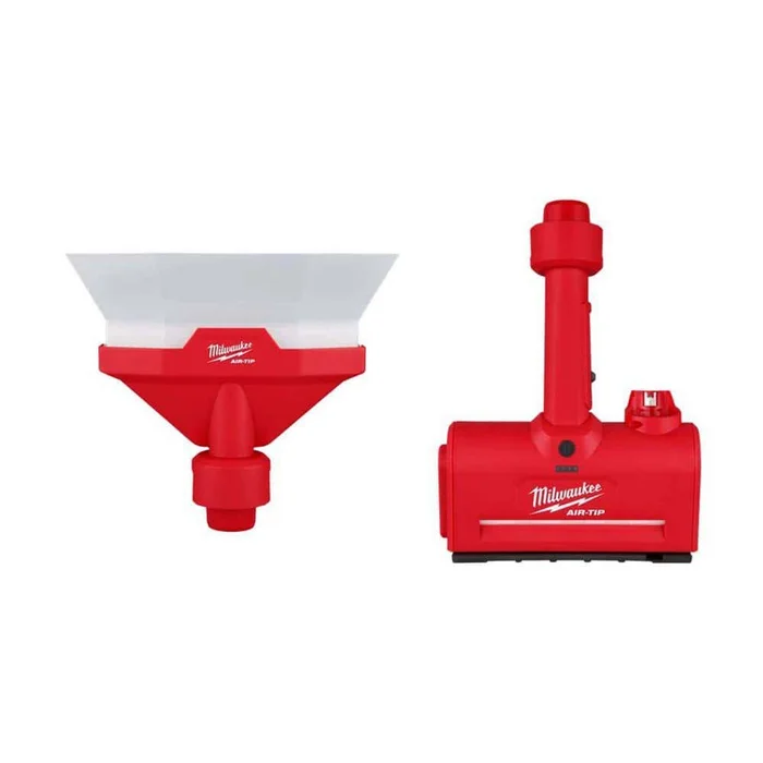 Milwaukee 49-90-2022-0980-20 AIR-TIP 1-1/4 in. to 2-1/2 in. Dust Collector and M12 AIR-TIP Wet/Dry Shop Vacuum Utility Nozzle Attachments