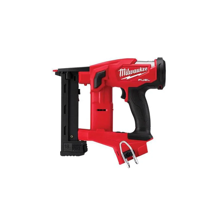 Milwaukee M18 FUEL 18-Volt Lithium-Ion Brushless Cordless 18-Gauge 1/4 in. Narrow Crown Stapler (Tool-Only) 2749-20