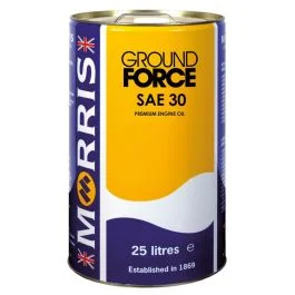 Morris Ground Force SAE 30 Engine Oil – 25 Litre