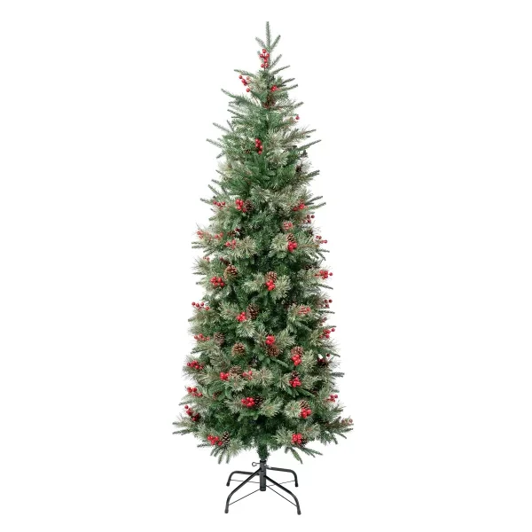 National Tree Company 6-ft Virginia Pine Artificial Christmas Tree