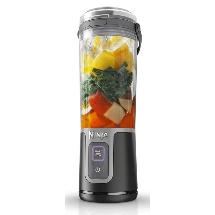 Ninja BC100BK Blast 16 oz. Personal Portable Blender with Leak Proof Lid & Easy Sip Spout, Perfect for Smoothies, Black