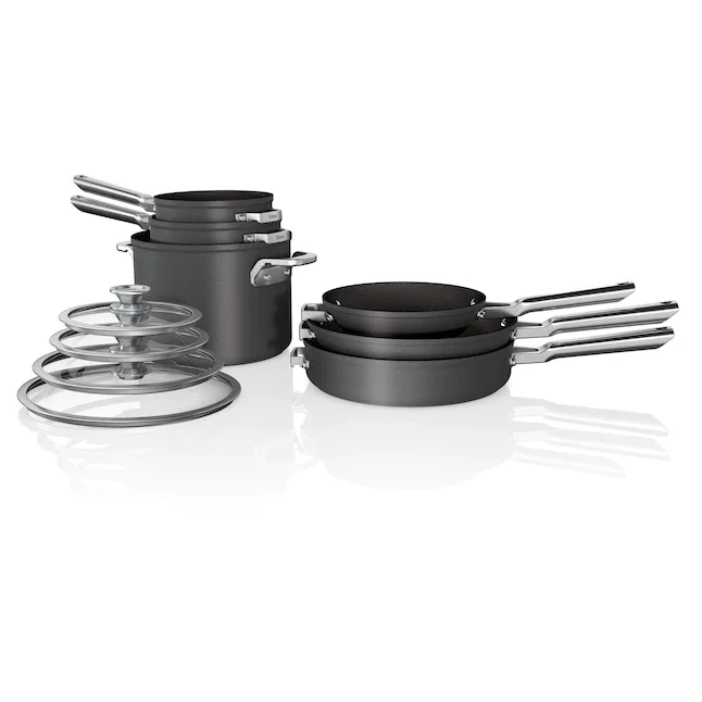 Ninja C59500 Foodi NeverStick Premium Anti-Scratch Nest System, 10-Piece Cookware Set