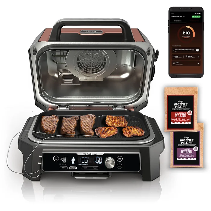 Ninja Woodfire ProConnect Premium XL Outdoor Grill and Smoker