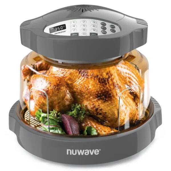 Nuwave Pro Plus 2 Infra-Red Oven, Countertop, Convection, Cook Fresh or Frozen, Cool Gray