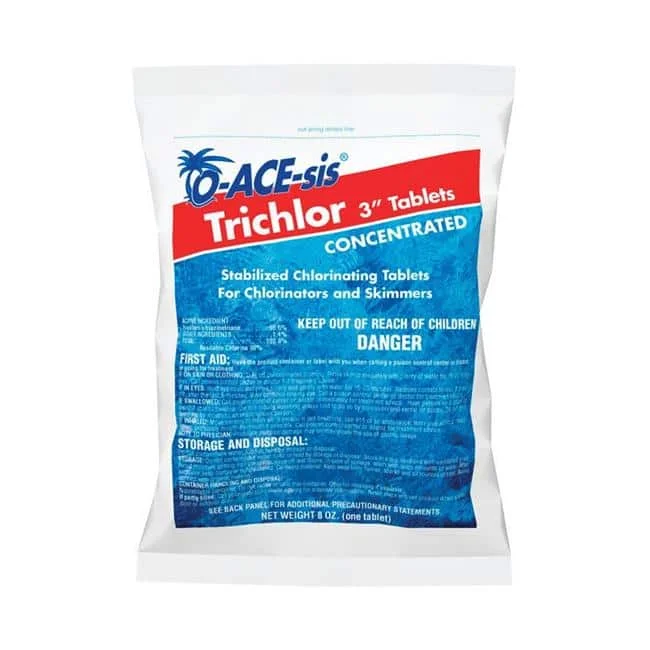 O-ACE-Sis 8012818 8 oz Trichlor Tablet – Pack of 40