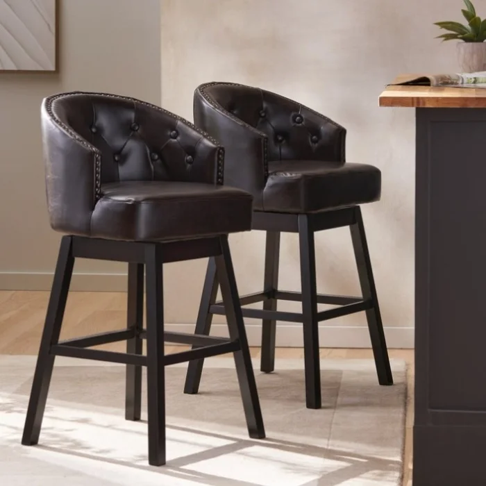 OGDEN KD SWIVEL BARSTOOL GL-56696.00RBL