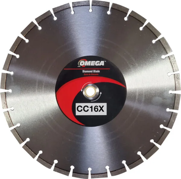 OMEGA 16-in Wet/Dry Segmented Rim Diamond Saw Blade