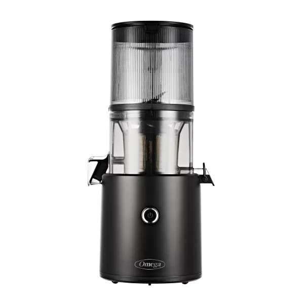 Omega 64-oz Juice Extractor with Removable Pulp Tray (Black)