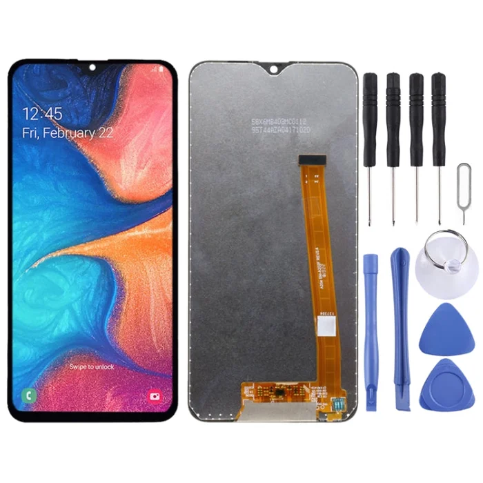 Original Super AMOLED LCD Screen for Samsung Galaxy A20e with Digitizer Full Assembly