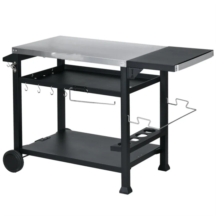 Outdoor Bar Cart Grill Table 93837383