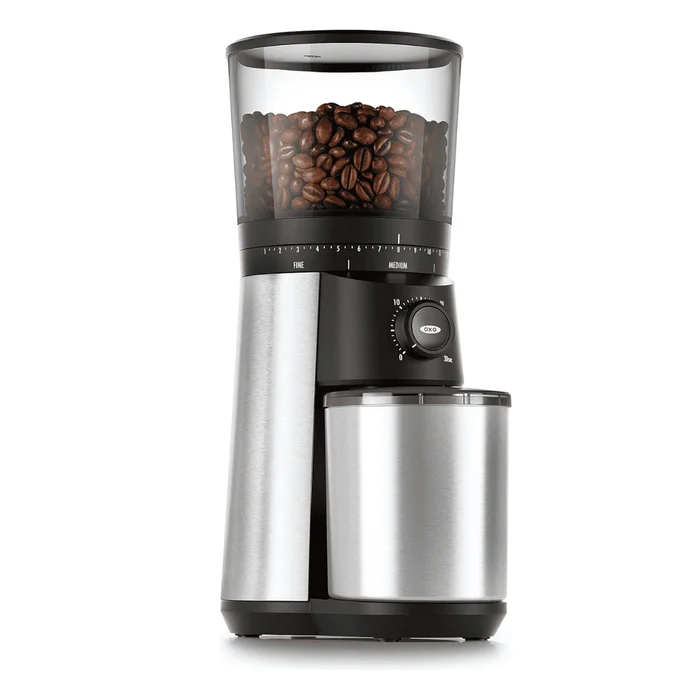 OXO Brew Conical Burr Coffee Grinder , Silver