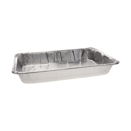 Pactiv Evergreen Aluminum Steam Table Pan Full-size Deep 3.4″ Deep 19.6×11.6 40/Case
