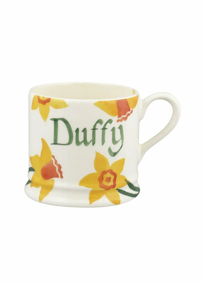 Personalised Daffodils Small Mug – Customise Your Own Pottery