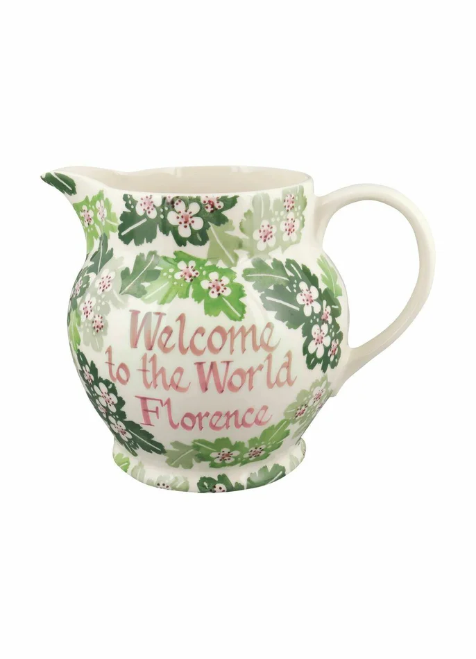 Personalised Hawthorn 3 Pint Jug – Customise Your Own Pottery