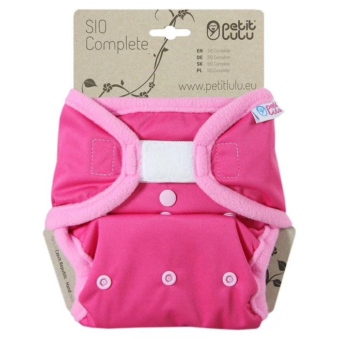 Petit Lulu SIO Complete Nappy H&L – Pink