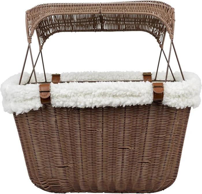 PetSafe Happy Ride Wicker Cat & Dog Bicycle Basket