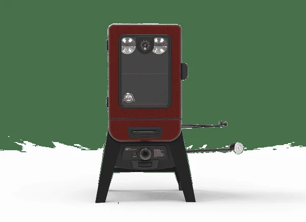 Pit Boss 2-Series Propane Vertical Smoker, Red Hammertone – PBV2G1