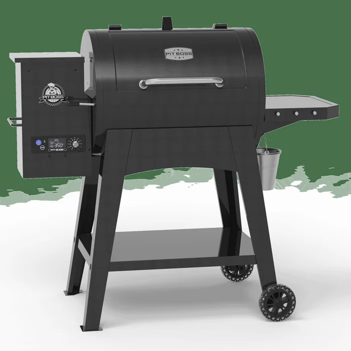 Pit Boss 743-Sq in Matte Black Pellet Grill