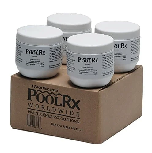 Pool Rx Booster Mineral for 7,500 to 20,000 Gallon Swimming Pool | 4 Pack